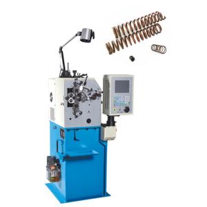 China Simplified Setup Disc Extension Spring Machine With CNC Controlled Servo Motion System on sale