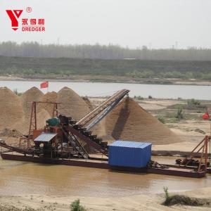 Buy cheap Large Scale Mining Gold Dredging Boat Alluvial Gold Dredging Machinery from wholesalers