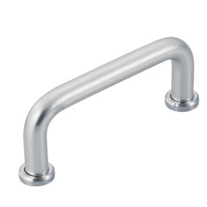 Buy cheap Gray Chrome Plating Industrial Pull Handle SUS304 With Seat Surface from wholesalers