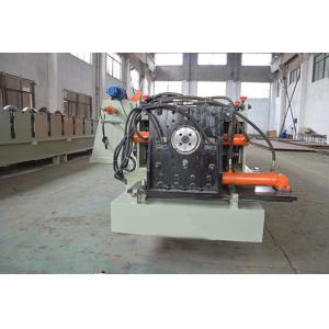 Buy cheap Customized Half Square Gutter Roll Forming Machine  Fully Automatic Control By Panasonic PLC from wholesalers