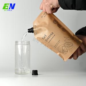 Custom Liquid Packaging Spout Pouch High-Capacity Doypack Refill Spout Pouches