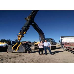 Buy cheap Excavator Long Reach Boom Arm Small Drilling Rig Telescopic from wholesalers