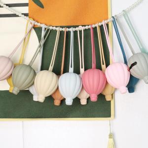 BPA Free Safe Silicone Pacifier Case Holder Hot Air Balloon Shape pacifier pouch