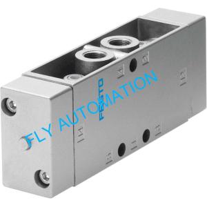 China JH-5-1/4 FESTO 5/2 Double Solenoid Pneumatic Manual Valve 10408 GTIN4052568009038 on sale