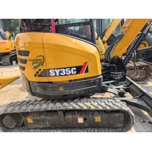 3 Ton Excavator Second Hand China brand SANY 35C Excavator in 90% New