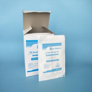 Buy cheap Disposable Sterile Medical Swabs Custom Design Absorbent Gauze Pad from wholesalers