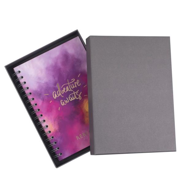 Custom Logo Printing Manifestation Journal Notebook 2021 Daily Planner With Sticker