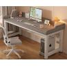 Buy cheap Simple Desk E-Sports Computer Desk Desktop Double Desk Study Table With Baffle from wholesalers