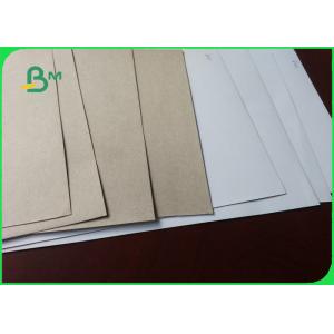 Buy cheap Waster Paper Pulp Recycled Coated Chromo Duplex Cardboard White / Grey from wholesalers