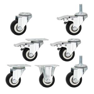 Buy cheap 360 Dgree Rotating PVC Swivel Locking Castors 2