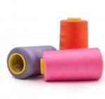 Buy cheap 100 Polyester Sewing Thread , Spun Polyester Yarn For Sewing Thread 40/2 from wholesalers