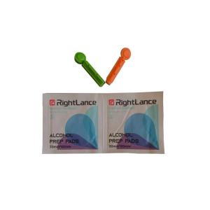 Buy cheap Individually Wrapped GMP Alcohol Prep Swabs Isopropyl Cotton Disposable from wholesalers
