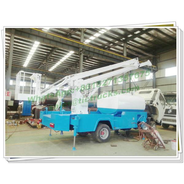 Quality Truck Mounted 16m Aerial Work Platforms woith Water tanker High Performance Whtsp:+8615271357675 for sale
