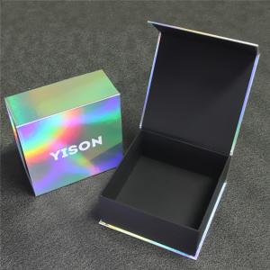 Buy cheap Luxury Hologram Printing Gift Boxes / Custom Holographic Packaging Box product