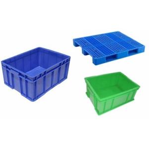 Buy cheap washing machine for plastic boxes Egg Tray Washing Machine from wholesalers