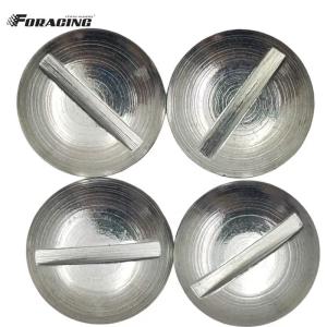 Buy cheap 7/16" Silver Steel Quarter Turn Dzus Dome Head Buttons for Universal Fit in Sprint Cars Replace/Repair Purpose from wholesalers