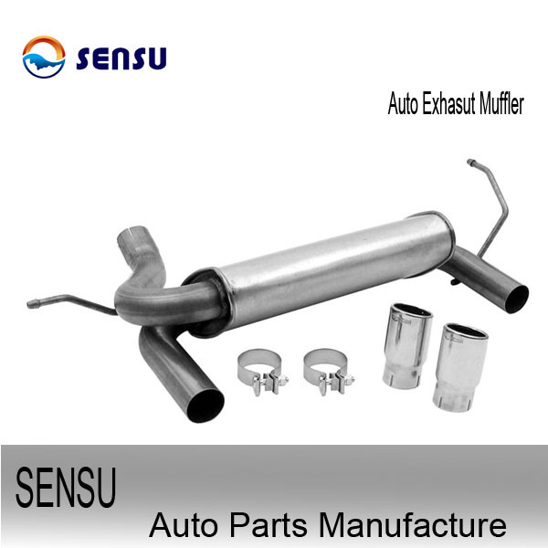 Quality 3inch Stainless Steel Exhaust Mufflers Modified System Direct Fit Mufflers for sale