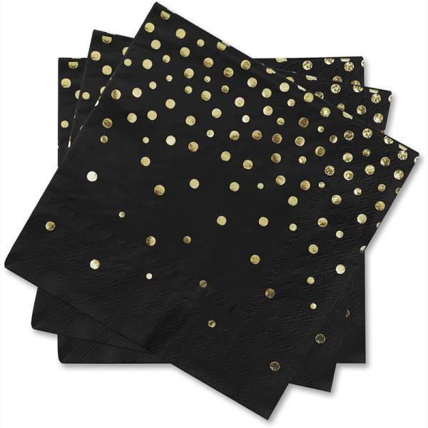 Buy cheap Sustainable Foil Paper Napkins , Recyclable 3 Ply Paper Dinner Napkins from wholesalers