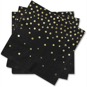 Buy cheap Sustainable Foil Paper Napkins , Recyclable 3 Ply Paper Dinner Napkins from wholesalers