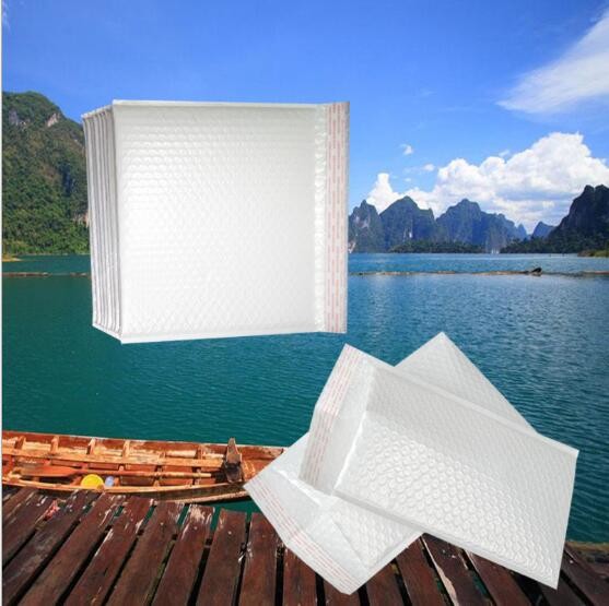 Buy cheap Hot Melt Adhesive Pearlescent Poly Bubble Envelope With Seamless Bottom from wholesalers