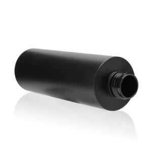 Buy cheap Black Silk Screen Printing Plastic Packaging Bottles Cylinder Shape With Cap 200ml from wholesalers
