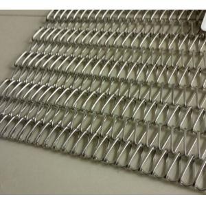 Buy cheap Customizable Flexible Metal Mesh Fabric For Partiton Wall Custom Square Design from wholesalers