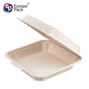 Buy cheap Wholesale biodegradable tableware 1500ml disposable food takeaway box from wholesalers