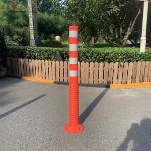 Buy cheap 1000mm Flexible PU Warning Post 100cm 40" Inch Spring Delineator Post from wholesalers