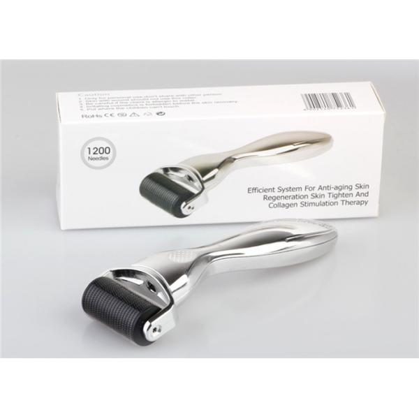 Buy cheap Stainless Steel 1200 Micro Derma Roller With Interchangeable Head For Acne Scar Freckle from wholesalers