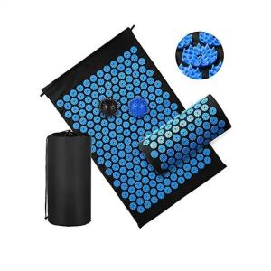 Buy cheap Cotton Fabric Acupressure Mat and Pillow Set with Massage Ball from wholesalers