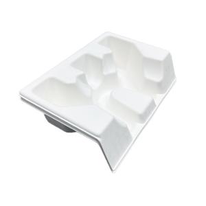 Eco Friendly Molded Pulp Tray Biodegradable Paper Insert Packing