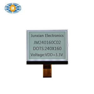 2.9 Inch COG Monochrome LCD Display 240×160 4.5mm Slim 3.0V COG Dot Matrix