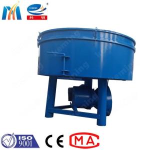 Buy cheap 350L Flat Mouth Mixer Pan Concrete Aggregate Mixing With Wheels from wholesalers