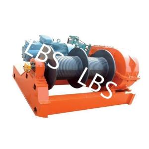 China Lightweight Electric Winch Machine With Compact Structure Double Drum on sale
