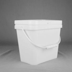 Buy cheap 10L 18L 20L Oblong Plastic Buckets Recycled Screen Printing from wholesalers