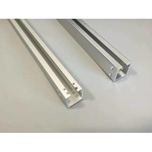 Buy cheap Cnc Machining Hole Aluminium Industrial Profile With Matt Silver Anodizing from wholesalers
