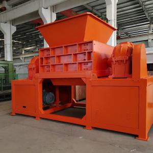 Car Tire Waste Plastic Shredding Machines 5000kg Four Shaft
