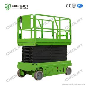 Buy cheap Aerial Work Platform Self Propelled Scissor Lift 6m 8m 230kg Loading Capacity with Extension Table from wholesalers