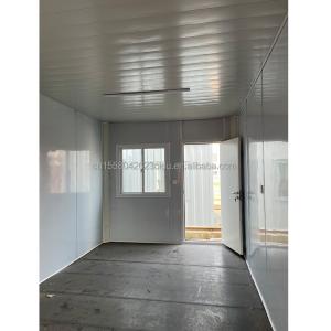 Buy cheap 20 FT Modern Prefabricated Steel Garage with Sandwich Panel Door Aluminum Alloy Windows Easy-to-Assemble Flat Pack Warehouse from wholesalers