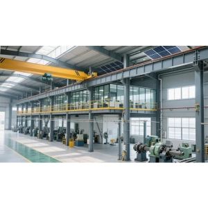 Large Span Prefabricated Steel Structure Metal Warehouse Building