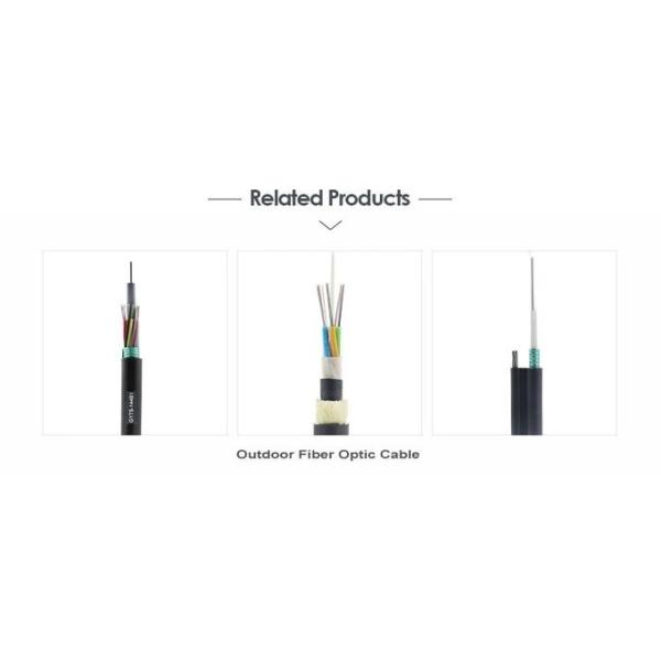 Telecommunication Round Wire Unitube Duct Fiber Optic Cable 1