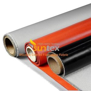 0.3 mm Thickness Silicone Coated Fiberglass Fabric with 1 / 1.2 / 1.5 meter