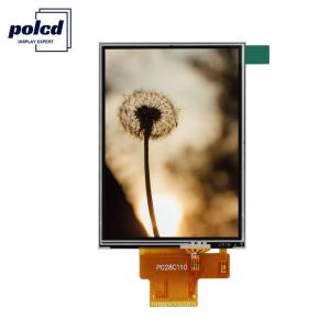 Polcd 4 Wire SPI 2.8 Lcd Module RoHS 240X320 TFT Resistive Touch Screen