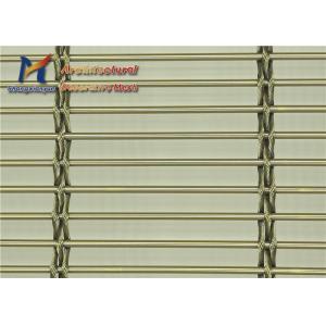 Buy cheap Electrolytic Polishing Architectural Cable Mesh 80mm Facades Curtain from wholesalers