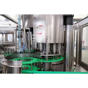 Antiseptic Sterilized Filling Machine PET Carbonated Beverage / Gas Water