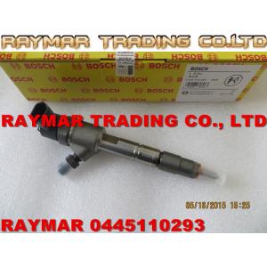 Buy cheap BOSCH Common rail injector 0445110293 for GreatWall 1112100-E06 from wholesalers