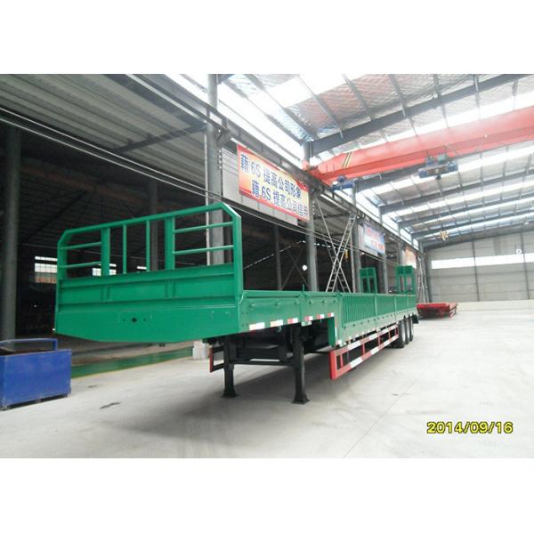 Buy cheap 1310mm Wheel Base Lowbed Semi Trailer for Heavy Cargo Transportation from wholesalers