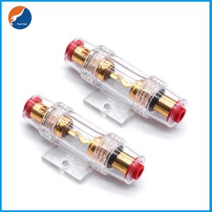 Buy cheap AGU-06 4 8 Gauge AWG in-line AGU Fuse Holder AGU Type Fuse for Truck Car Audio Alarm Amplifier Compressors from wholesalers