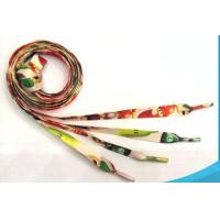 Buy cheap Eco Friendly Colorful Printed Custom Shoe Laces With Custom Design Logo product