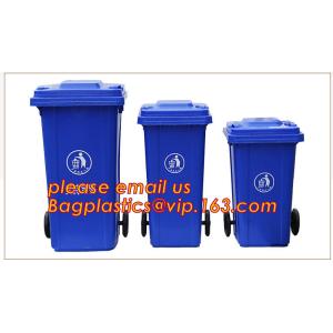 Buy cheap garden rubbish barrel, Wheeled Trash Can Outdoor new design waste bin, punching dustbin, recycle trash storage bin from wholesalers